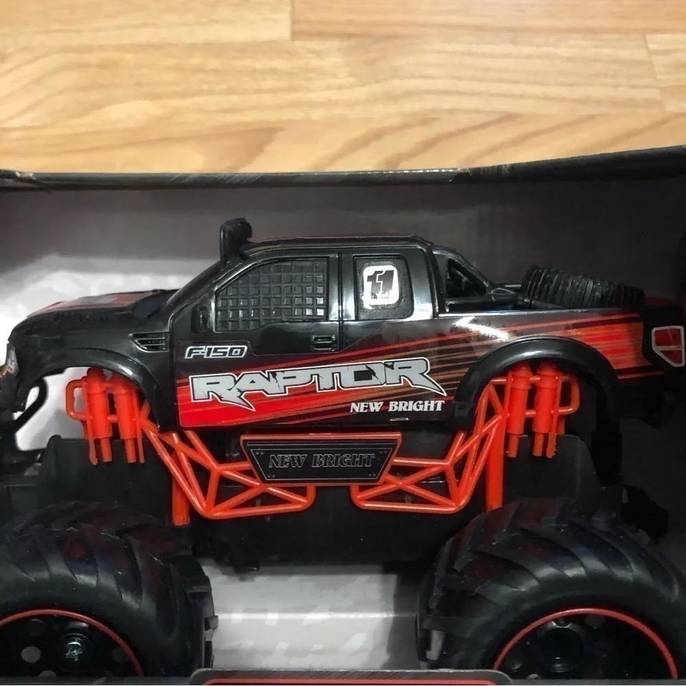 Ford F150 Raptor RC Truck Toy NEW Black Red Remote Control Car
